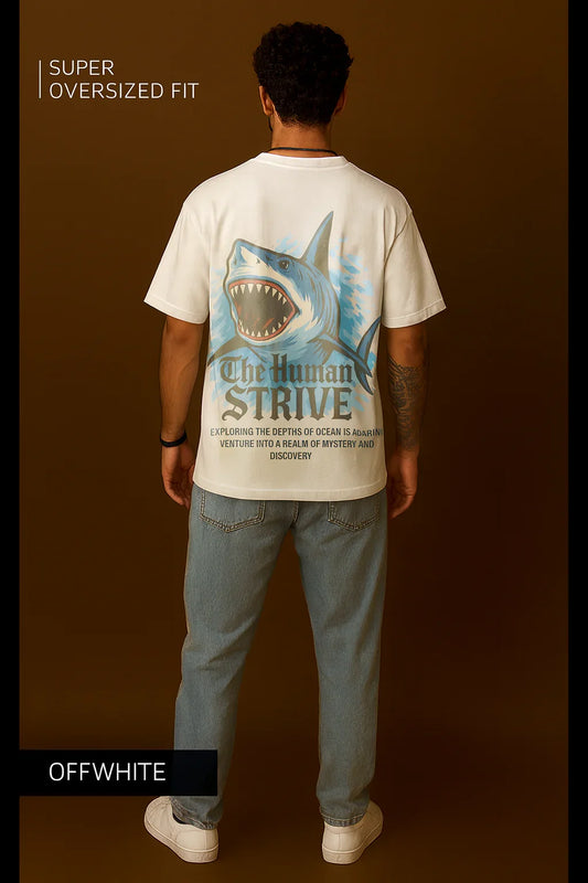 The Human Strive Shark Oversized T-Shirt