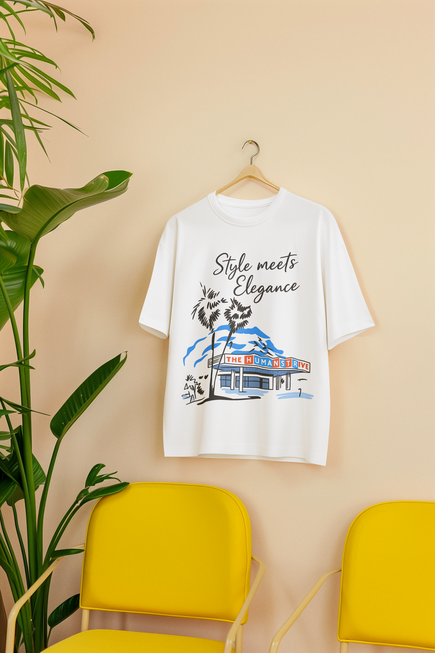 Style Meets Elegance Oversized Graphic T-Shirt