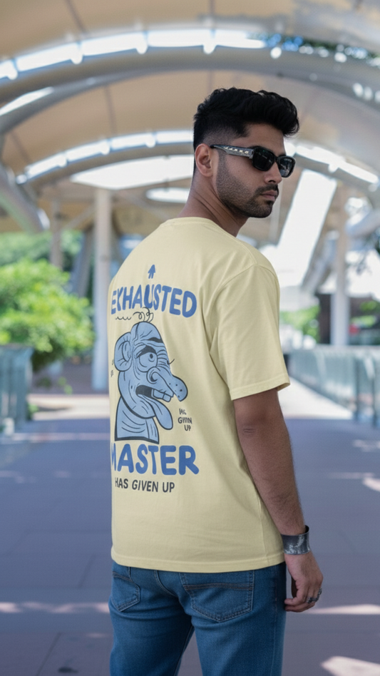 The 'Exhausted Master' Oversized T-Shirt