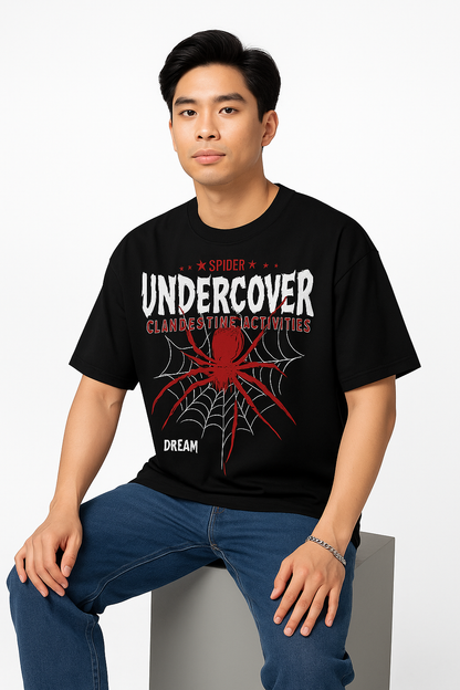 Undercover Spider Oversized Black T-Shirt