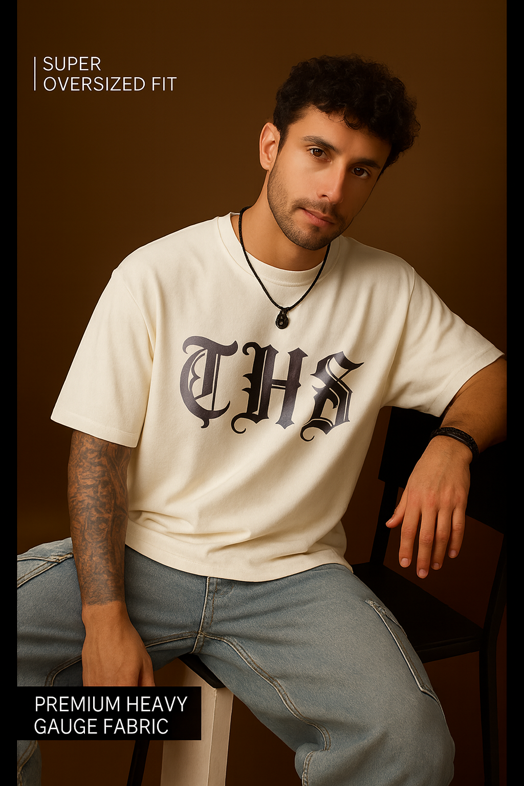 The Human Strive Shark Oversized T-Shirt