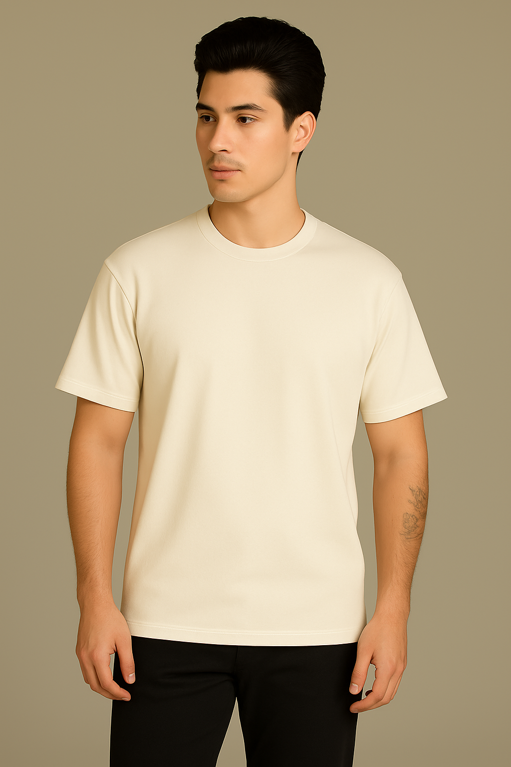 Born to Rule Oversized T-Shirt with Shark Graphic
