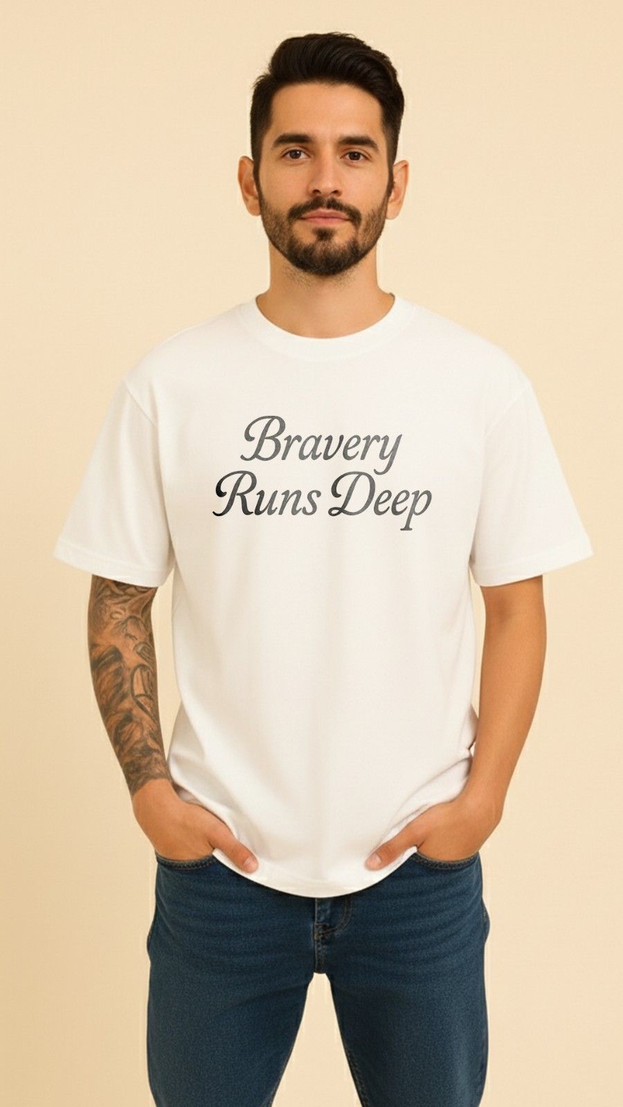 Bravery Runs Deep tee