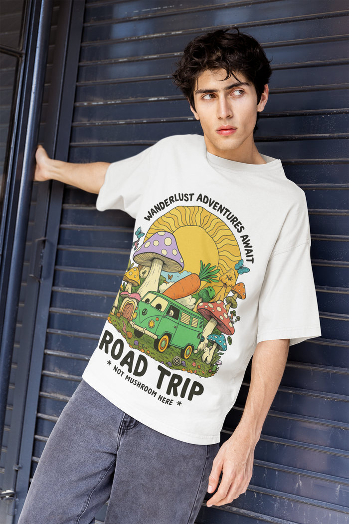 Wanderlust Adventure Streetwear Tee for Men.