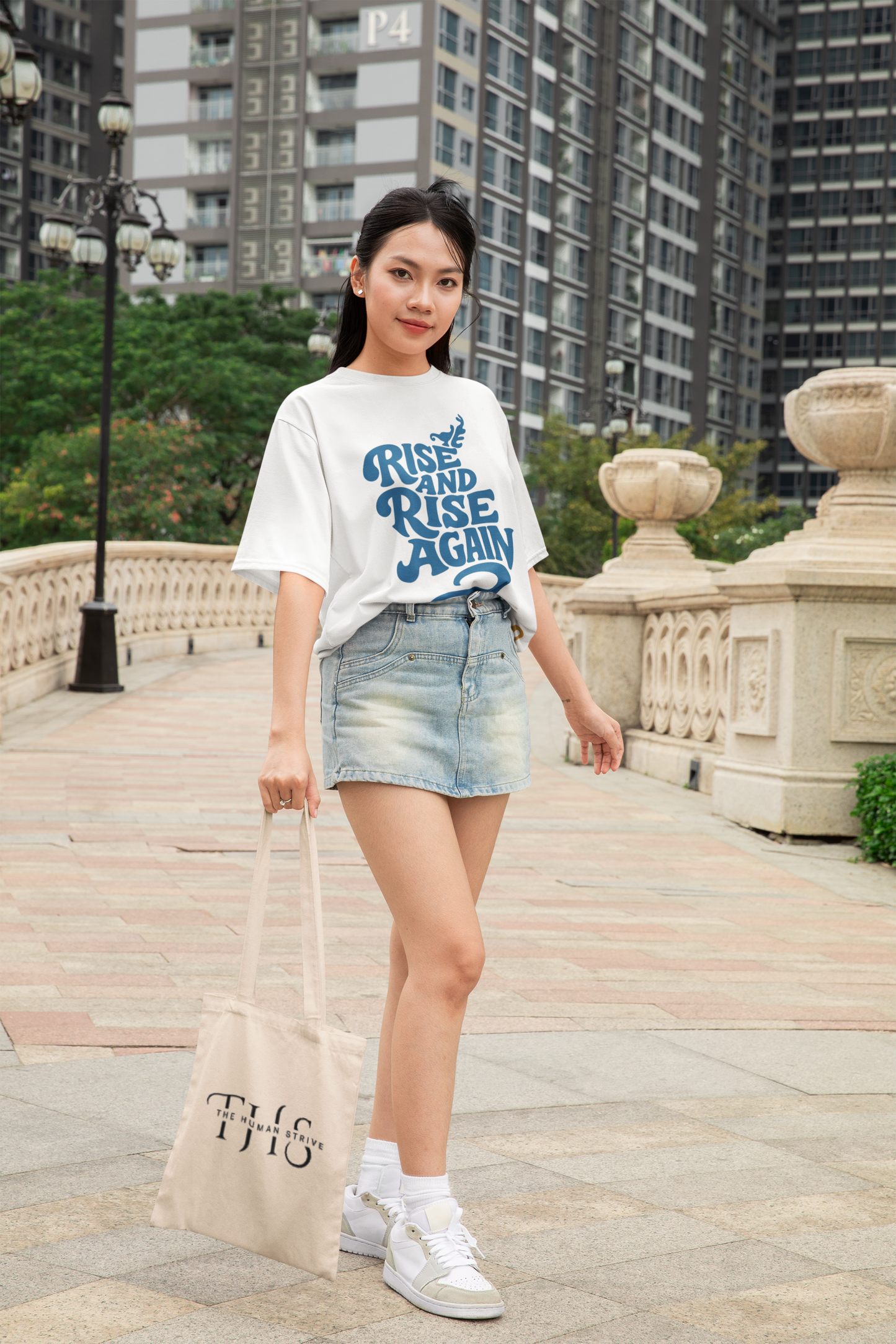 Rise and Rise Again Oversized T-Shirt