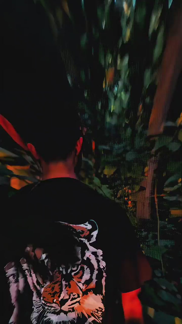 3D Tiger Puff Tshirt