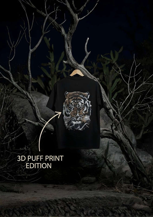 3D Tiger Puff Tshirt