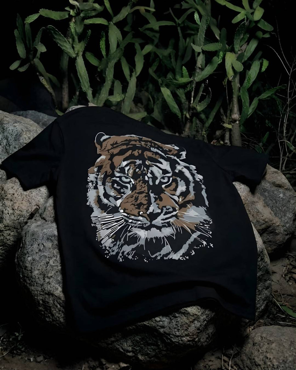3D Tiger Puff Tshirt