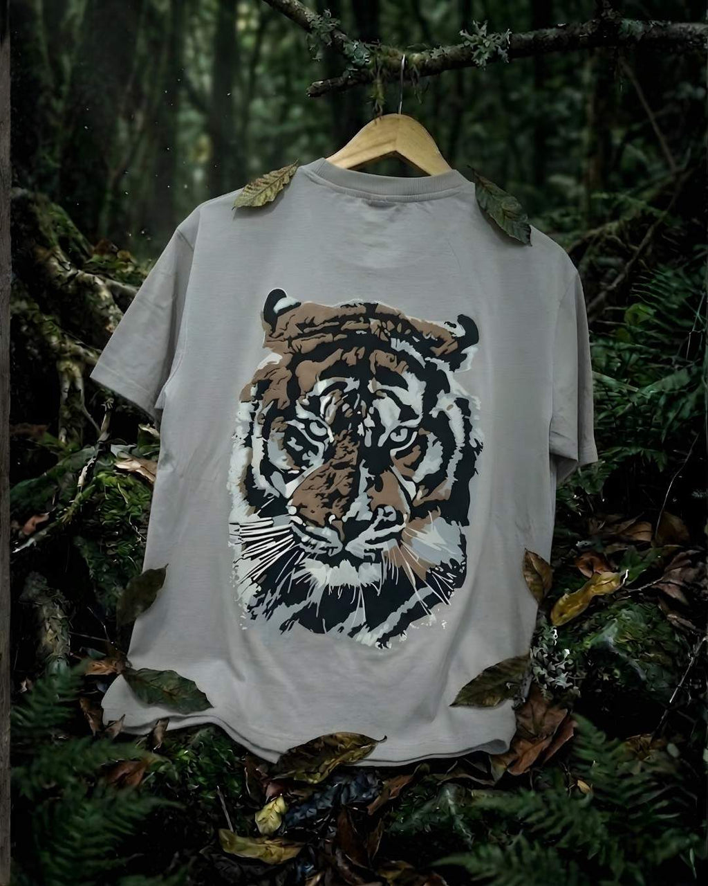 3D Tiger Puff Tshirt