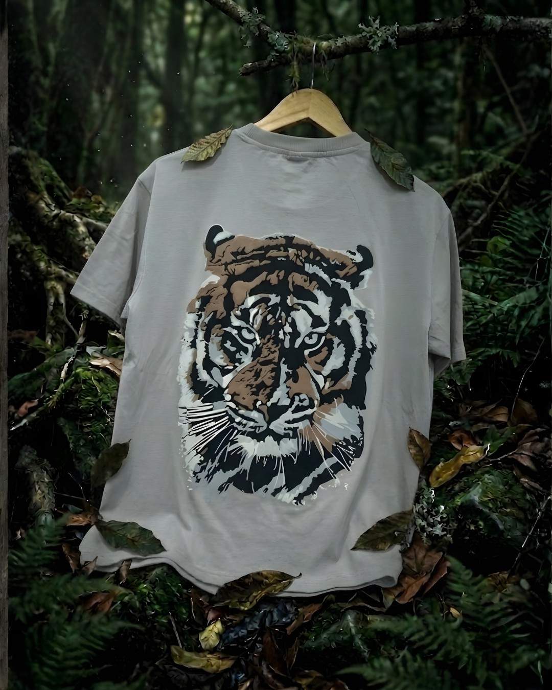 3D Tiger Puff Tshirt