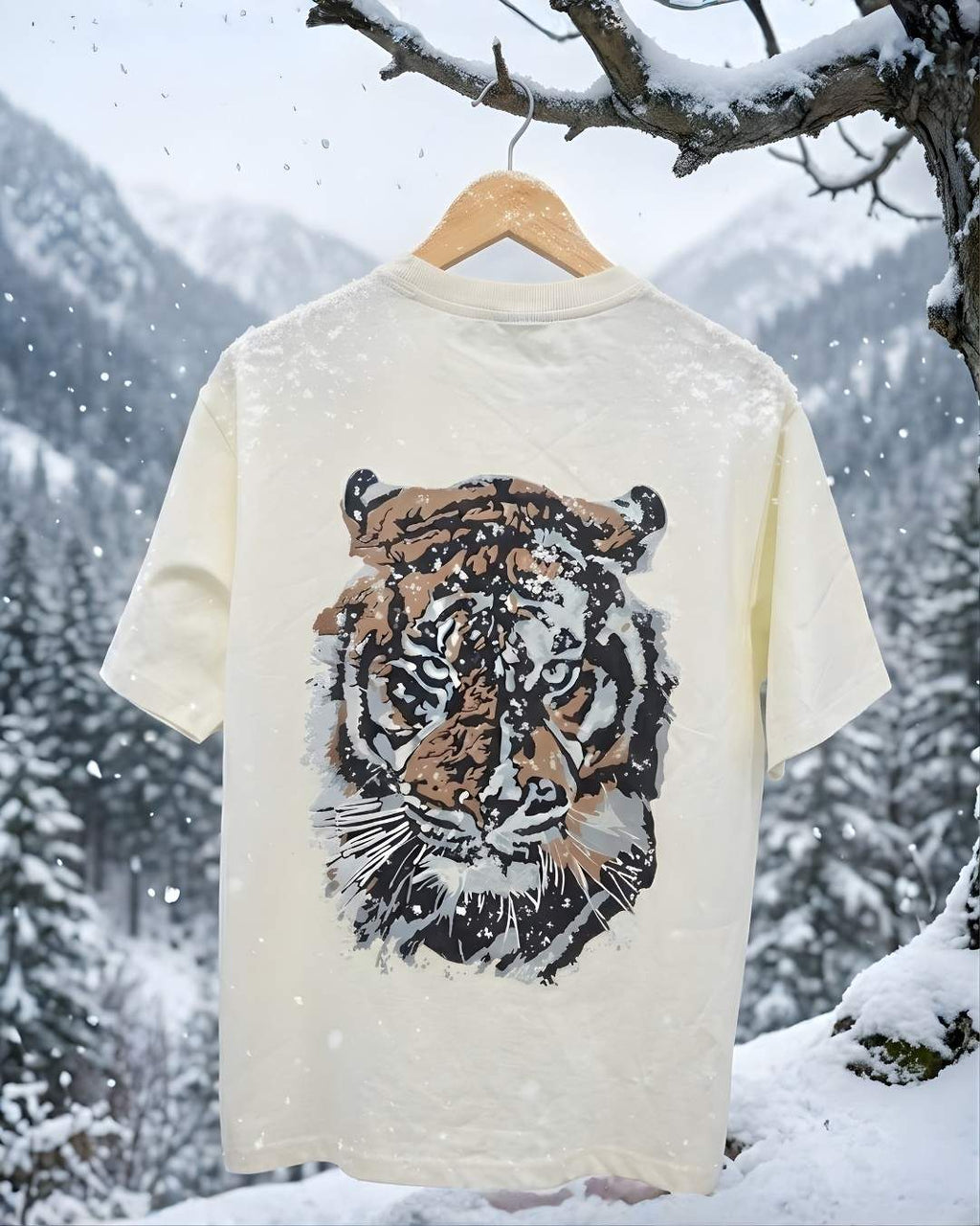 3D Tiger Puff Tshirt